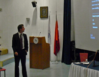 Dr.-Ing. Paul Kamrath jr. hält in Izmir einen Vortrag über Abbruch und Recycling